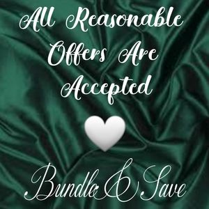 All Reasonable Offers Are Accepted 🤍 Bundle & Save